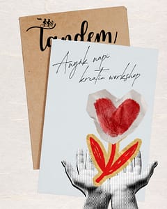 tandem könyv és kávé anyák napi kreatív workshop gyerekeknek